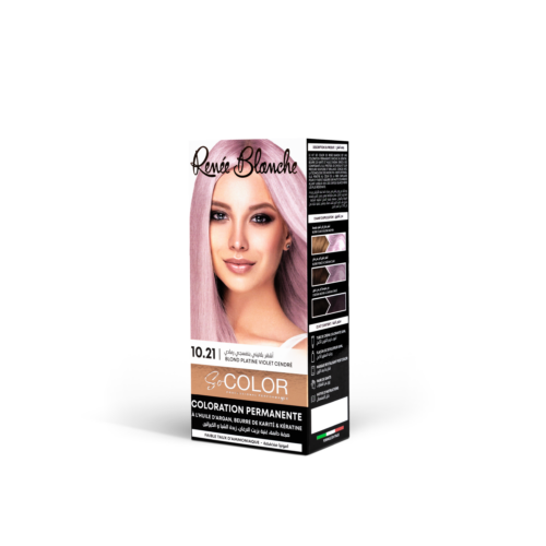 Blond Platine Violet Cendré 10.21