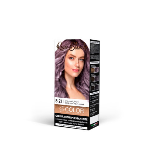 Blond Clair Violet Cendré 8.21