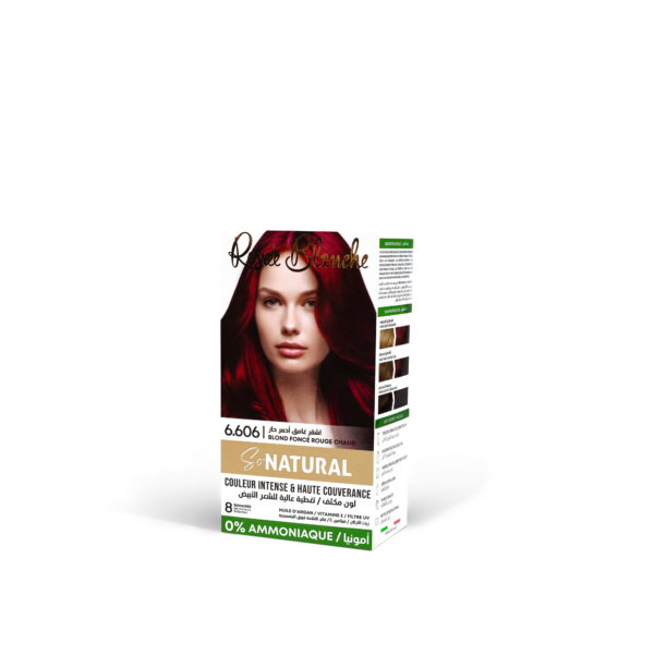 Blond Foncé Rouge Chaud 6.606